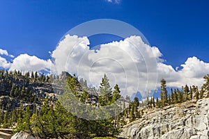 Tioga Pass, Yosemite National Park, Sierra Nevada, USA