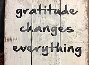 Tip about gratitude