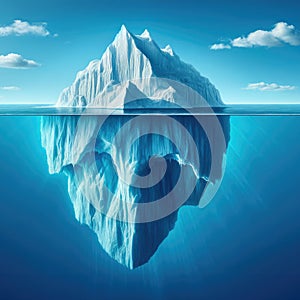 Tip of the iceberg. Hidden Challenges: The Iceberg Effect in Problem-Solving Background