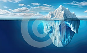 Tip of the iceberg. Hidden Challenges: The Iceberg Effect in Problem-Solving Background