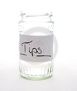 Tip jar photo