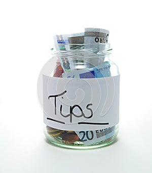 Tip jar