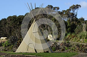 Tipi Tepee Teepee - American indian tent photo
