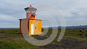 Tipical icelandic Lighthouse photo