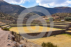 Tipon archaeological site, just south of Cusco, Peru