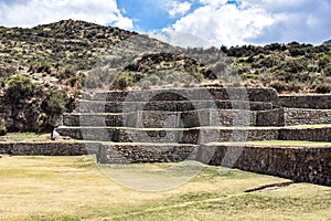 Tipon archaeological site, just south of Cusco, Peru