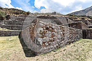 Tipon archaeological site, just south of Cusco, Peru