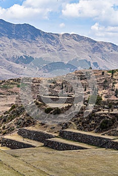 Tipon archaeological site, just south of Cusco, Peru