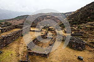 Tipon - Inca ruins of agricultural terraces in Peru