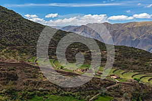 Tipon Inca Site, Cusco, Peru