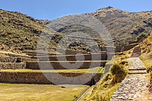 Tipon ruins Cuzco Peru