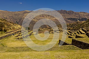 Tipon ruins Cuzco Peru