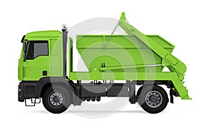 Tipper Dump Truck Isolated