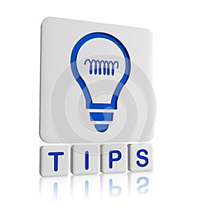 Tips - 3d icon