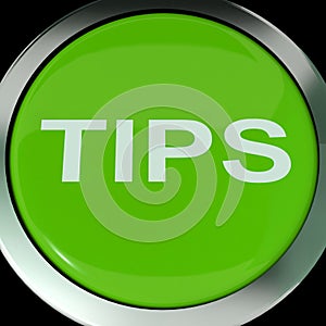 Tips Button Shows Help Suggestions Or Instructions