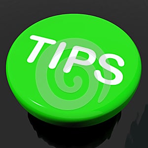 Tips Button Shows Help Suggestions Or Instructions