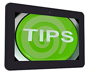 Tips Switch Shows Help Suggestions Or Instructions