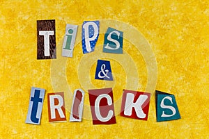 Tips tricks helpful idea solution information suggestion help education