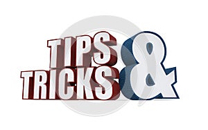 Tips and tricks icon on a white background.