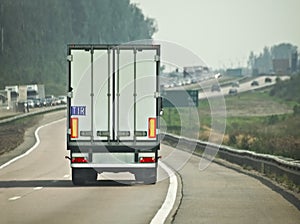 TIR big rig lorry trailer