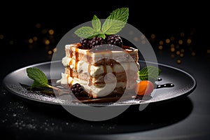 tiramissu italian dessert.ai generative