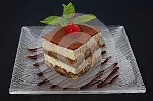 Tiramisu cake photo