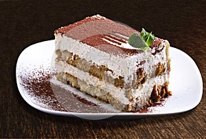 Tiramisu cake photo