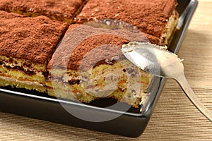 Tiramisu cake