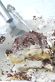 Tiramisu Ice Cream Cake