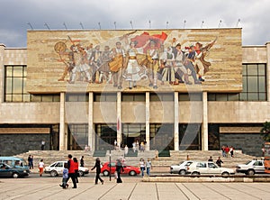 Tirana, Albania, National Museum