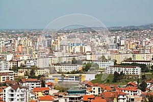 Tirana cityscape