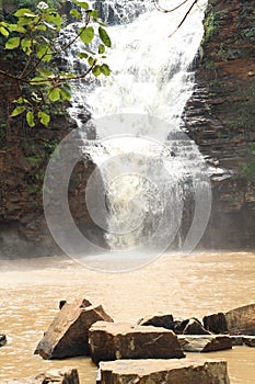 Tirathgarh Waterfall from Second Level View