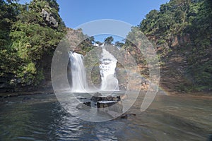 Tirathgarh Waterfall or Teerathgarh Falls, Kanger Ghati in Bastar district, Chattisgarh