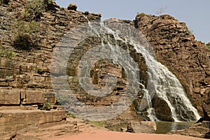 Tirathgarh waterfalls inside kanger valley national park