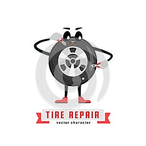 Tire character image