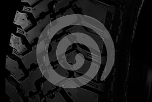 Tire close-up
