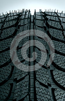 Tire close-up