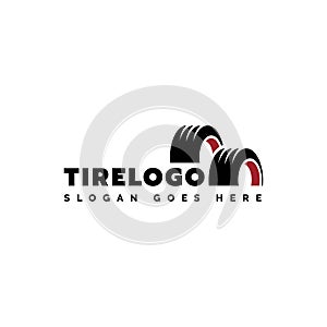 Tire logo design inspiration vector template	\