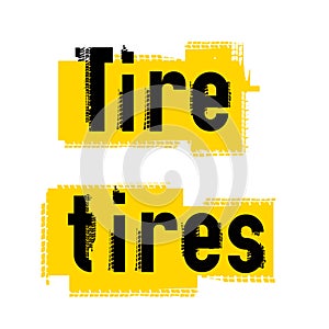 Offroad Tire Lettering