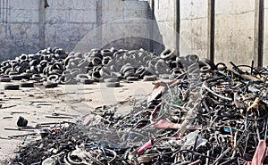 Tire recycling industry