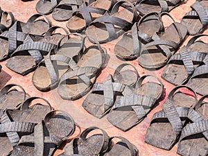 Tire sandals