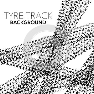 Tire tracks grunge lines wallpaper