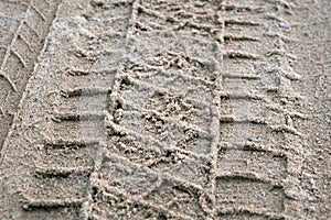 Pneumatico brani stampa sabbia 
