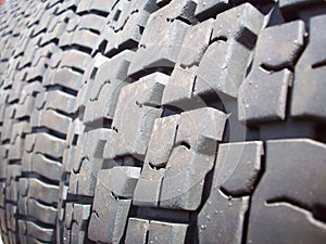 Tire tread perspective