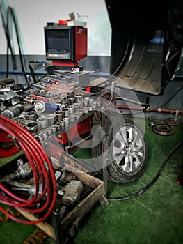 Tire workshop