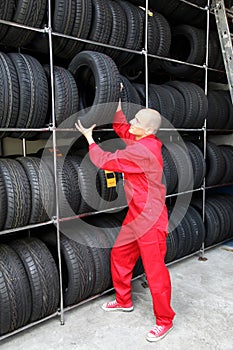 Tire workshop