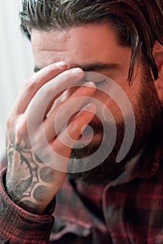 Bearded Middle Eastern guy