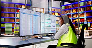 Tired Unhappy Warehouse Worker