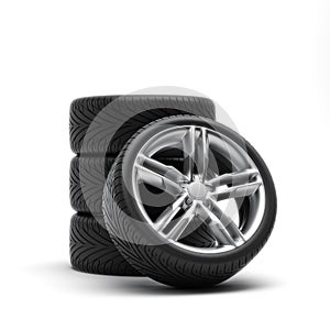 Tires and rims