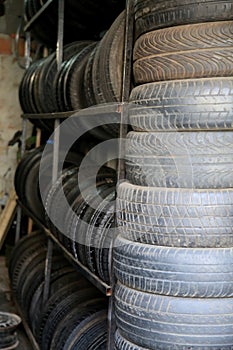tires used in tire repair